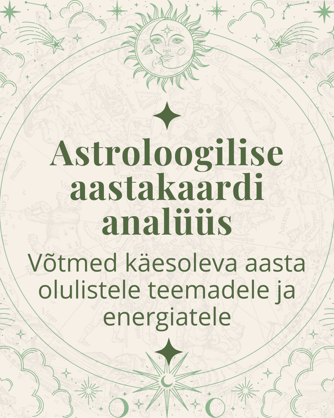 Astroloogilise aastakaardi analüüs